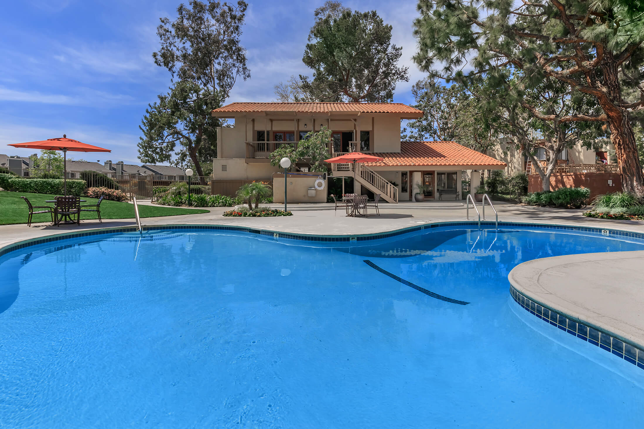 Swimming pool area